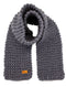 LITTLE FREEDOM Merino Wool Scarf - Light Grey